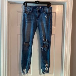Cello ankle distresses jeans size 5